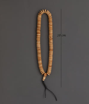 Handmade Traditional Mala | Ethically Sourced Buffalo Bone Lightweight & Spiritual