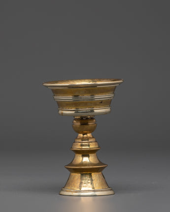 Tibetan Butter Lamp for Ritual Offerings
