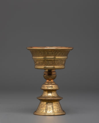 Tibetan Shrine Butter Lamp