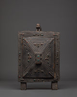 Sacred Shakyamuni Buddha in Wooden Box