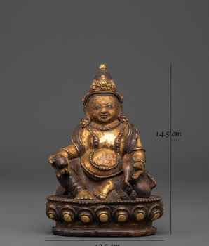 Abundance Lord Dzambhala Statue | Tibetan Deity of Abundance