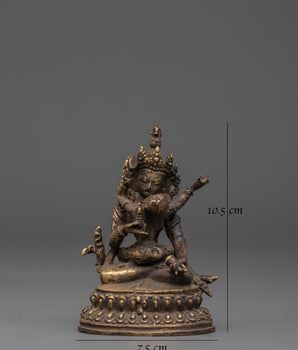 Handcrafted Vajrasattva With Consort | Shrine And Spiritual Decor