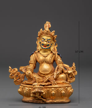 Wealth Deity Dzambala Sculpture | Tibetan Spiritual Protector