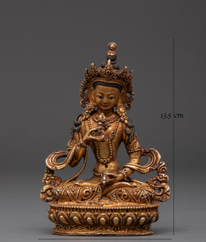 Seated Vajrasattva Statue | Tibetan Buddhist Meditation Sculpture