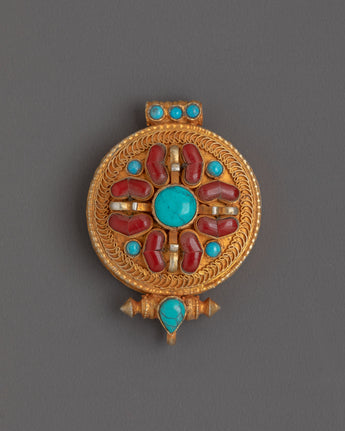 golden-ghau-box-locket-with-turquoise