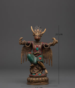 Sacred Garuda Statue for Protection | Hindu and Buddhist Guardian Deity Figurine