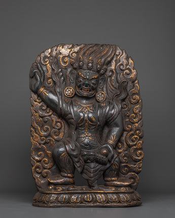 Protector Deity Sakya Mahakala Sculpture