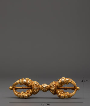 Handcrafted Vajra Buddhist Ritual Tool | Enlightenment Artifact