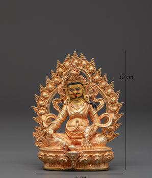 The Symbol of Abundance Dzambhala | Tibetan Wealth Deity Statue