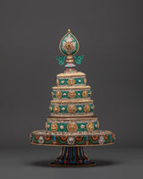Tibetan Ritual Manda Set