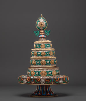 Tibetan Ritual Manda Set