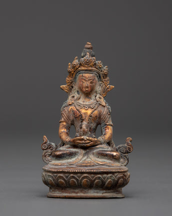 traditional-tibetan-sculpture-of-amitayus-buddha