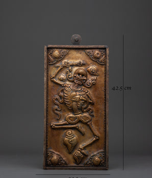 Handmade Chitipati Wall Decor | Tibetan Wall Hanging