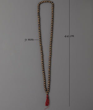 Tibetan Iron Mala | Handmade Prayer Beads