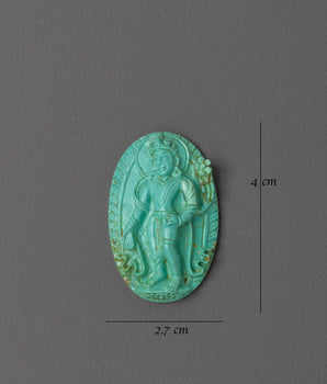 Turquoise Lokeshwor For Home Decor | Symbol of Peace & Compassion