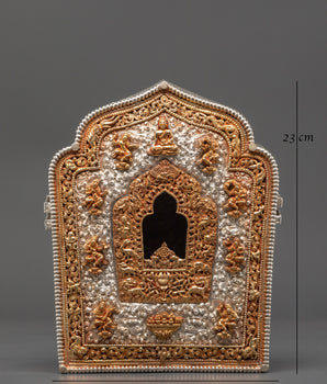 Spiritual Buddhist Ghau Box | Himalayan Ritual Box