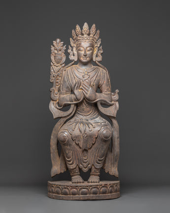 Statue of Future Buddha Maitreya