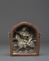 Buddhist protective amulet case