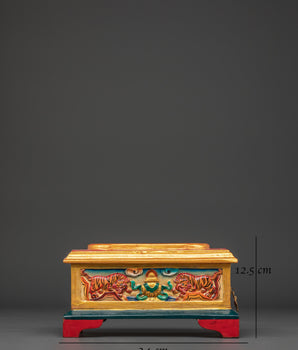 Buddhist Spiritual Incense Burner| Tibetan Handcrafted Art