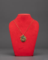 Handmade Tibetan Manjushri Amulet Locket