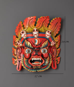 Bhairava Wall Hanging | God of Destruction and Time