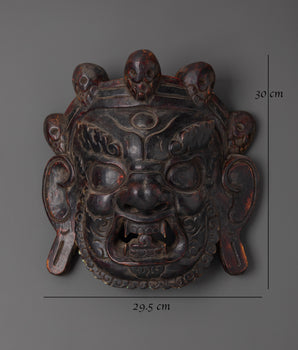 Kala Bhairava Wall Hanging | Protector of Dharma