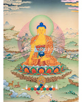 Gautam Buddha's Canvas Print