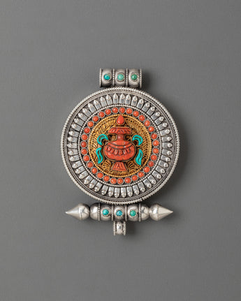 Buddhist Vase Ghau Box Locket