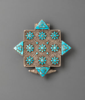 Ghau Protective Jewelry | Turquoise Locket