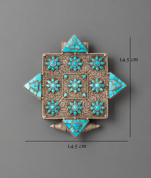 Ghau Protective Jewelry | Turquoise Locket