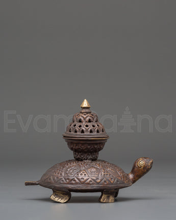 Sacred Turtle Incense Burner