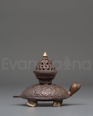 Sacred Turtle Incense Burner