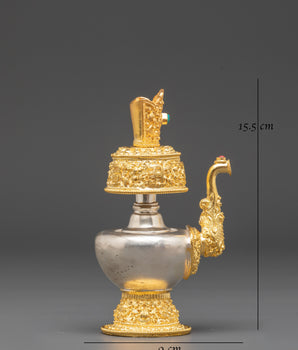 Himalayan Bhumba Pair | Tibetan Buddhist Water Offering Vases