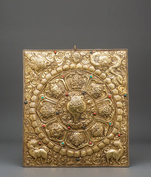 Tibetan Auspicious Symbol Wall Hanging