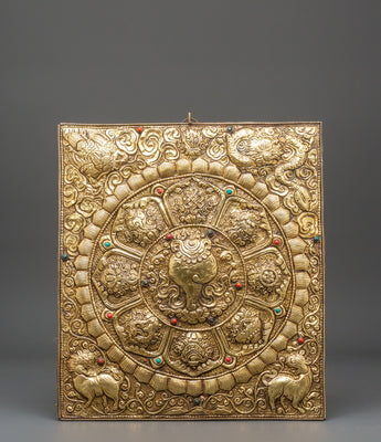 Tibetan Auspicious Symbol Wall Hanging