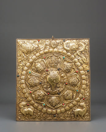 Tibetan Auspicious Symbol Wall Hanging