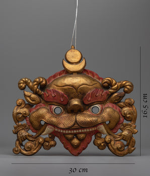 Handcrafted Kritimukha Mask | Traditional Hindu and Buddhist Protector Mask