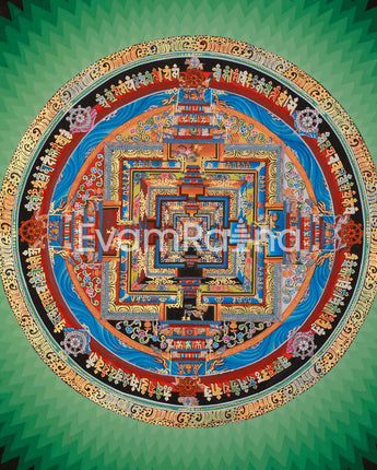 Himalayan Kalachakra Mandala Artwork