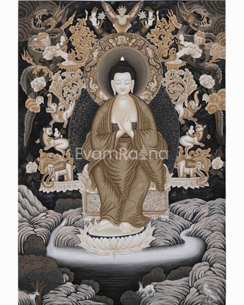 Buddha Shakyamuni Thangka Print