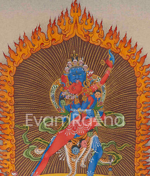 Chakrasamvara Thangka | Traditional Thangka For Meditation | Wall Decors