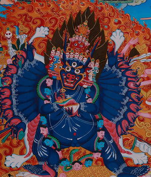 Yamantaka With Other Deities | Yamantaka and Divine Beings in Vajrayana Buddhism
