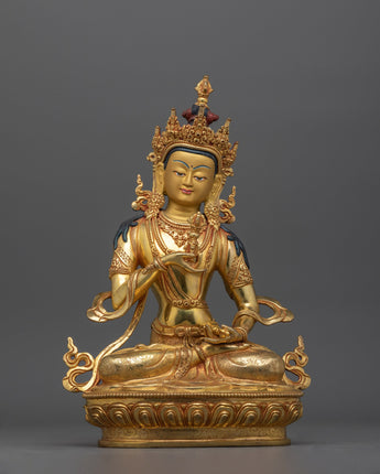 Handcrafted Vajrasattva Copper Statue