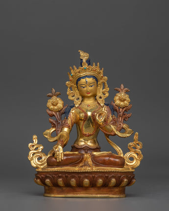 handcrafted-himalayan-sculpture-of-white-tara
