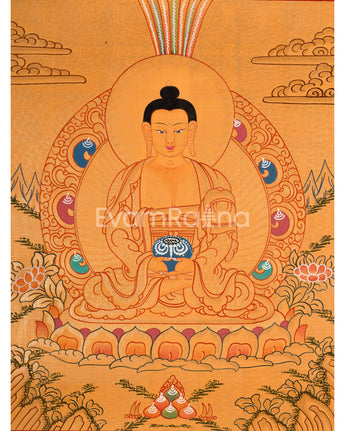 Meditative Gautam Buddha Artwork