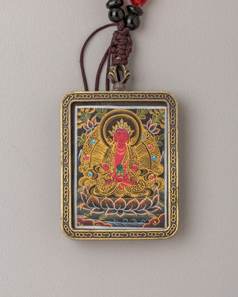 Amitayus Thangka Locket
