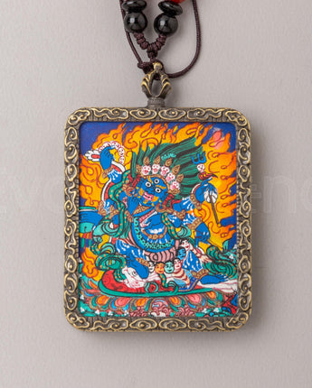 Six-Armed Mahakala Locket