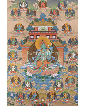 21 Tara Thangka Print