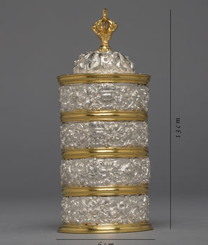 Tibetan Rice Pot Box | Traditional Charm for Culinary Treasure