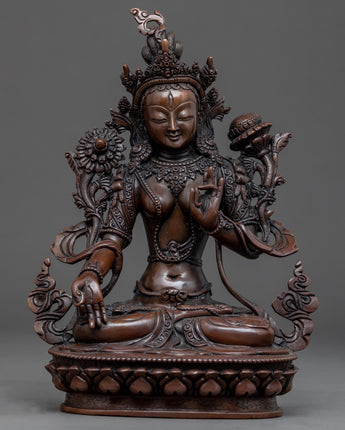 White Tara Indoor Sculpture