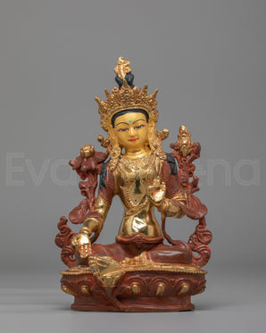 Sacred Green Tara Figurine